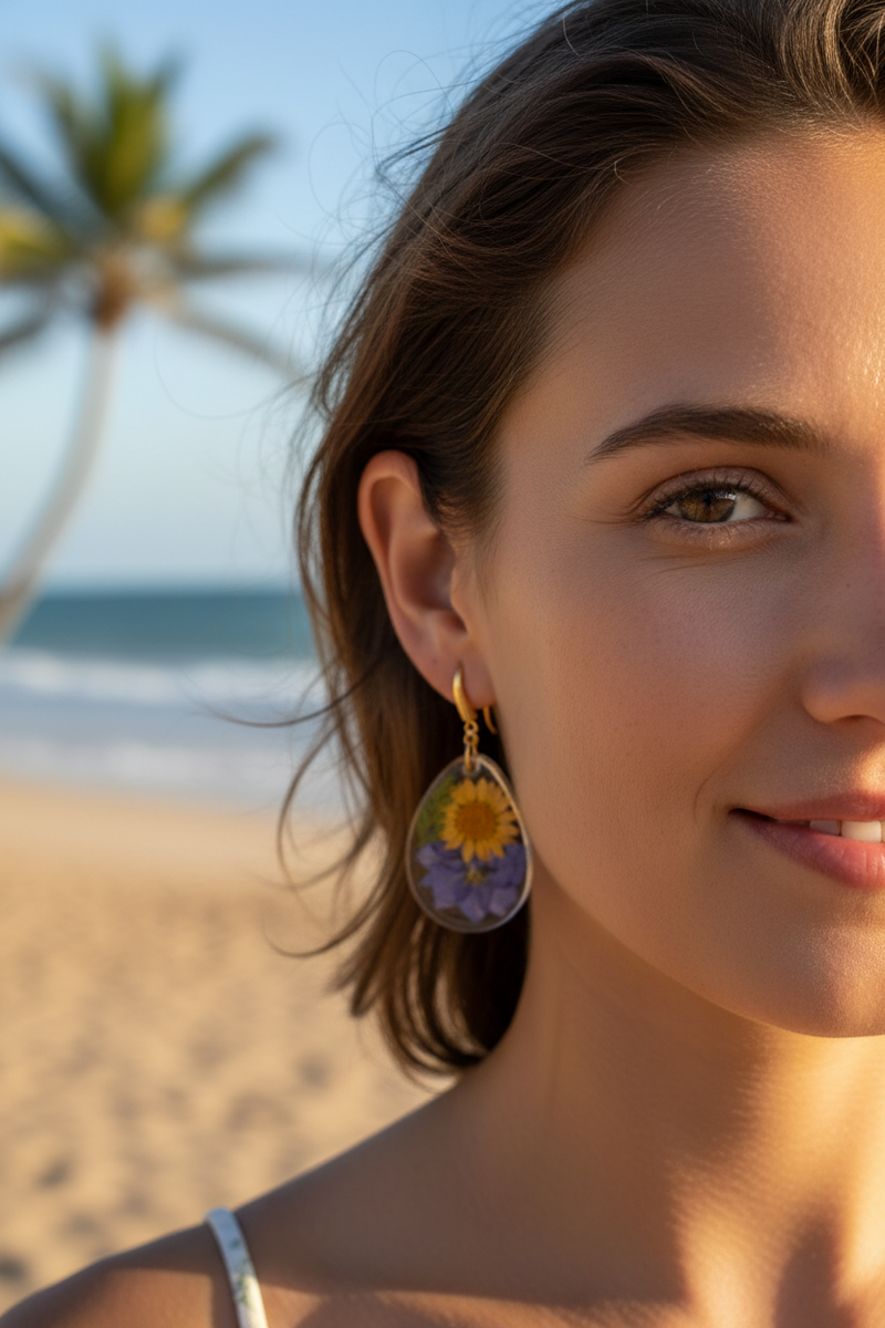 Les boucles d’oreilles fleuries, un choix naturel pour une femme