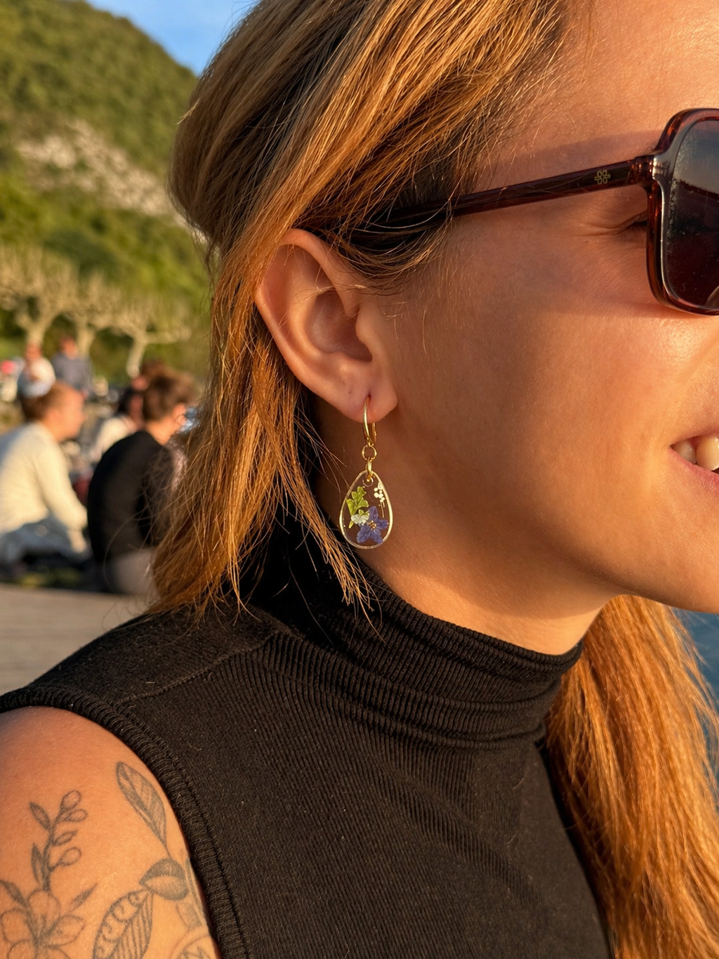 Boucles Éclat Silencieux - Grémil ligneux