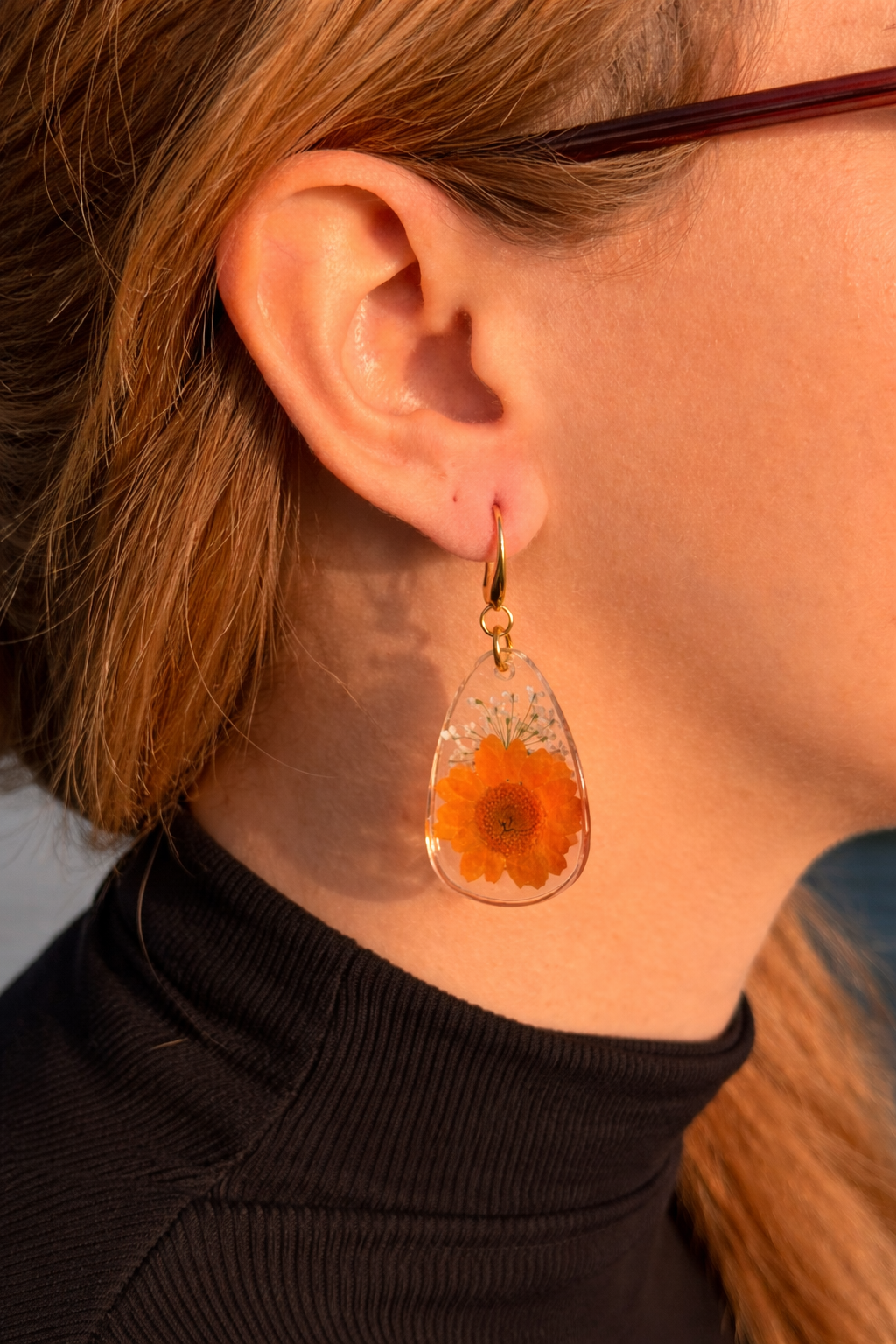 Boucles Lumière Dorée - Souci officinal