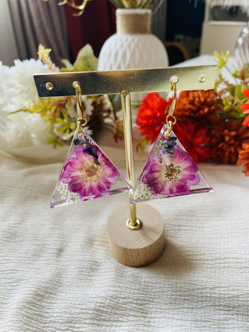 Boucles Éclat d’Amour Rosier de France